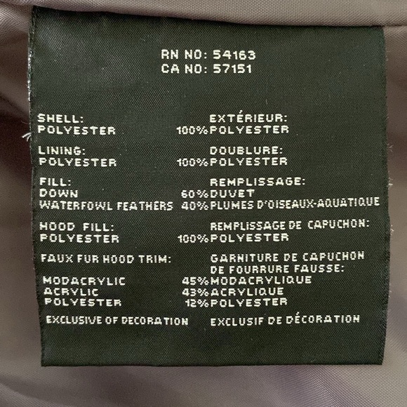 Marc New York Roxbury down filled puffer jacket w/ removable faux fur trim hood - Picture 11 of 13